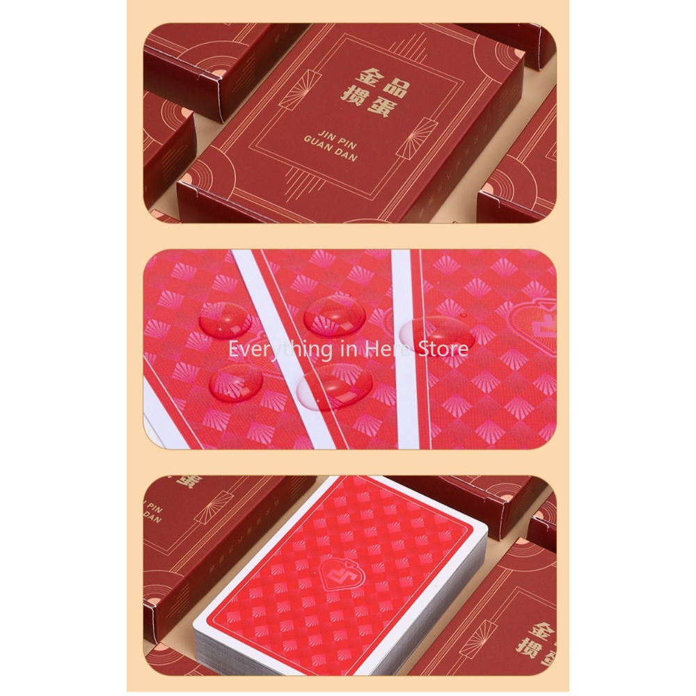 Board Game Hotel - Cartes de Poker plus épaisses en