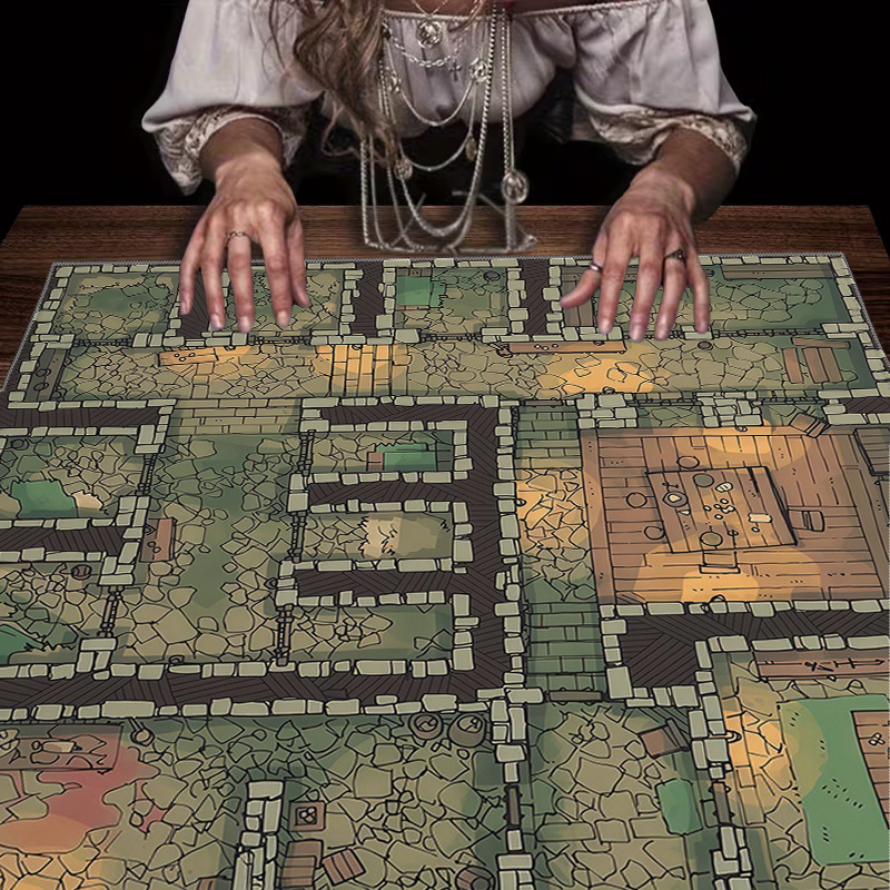 Board Game Hotel - 1 nappe de jeu Dungeon Maze