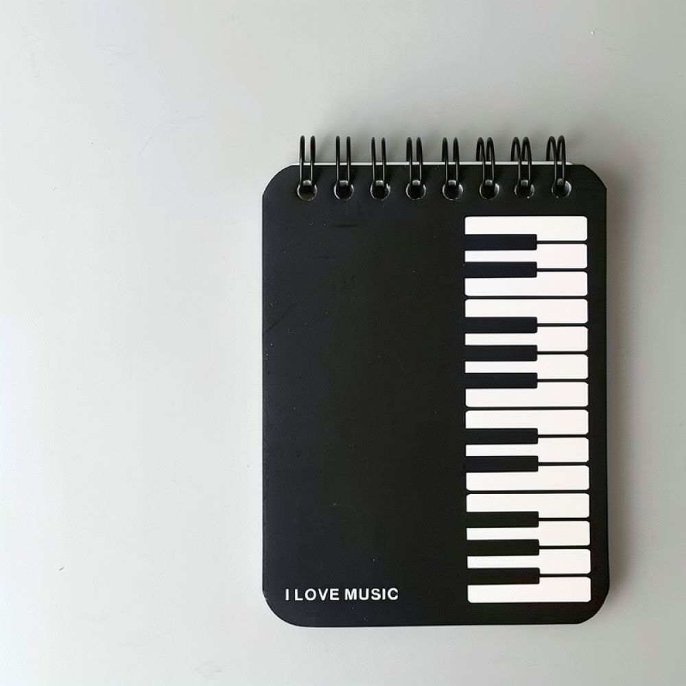 Score Pad Notepad - Bloc-notes de poche à thème musical