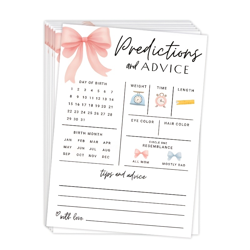 Board Game Simple - 20 cartes de prédiction et de