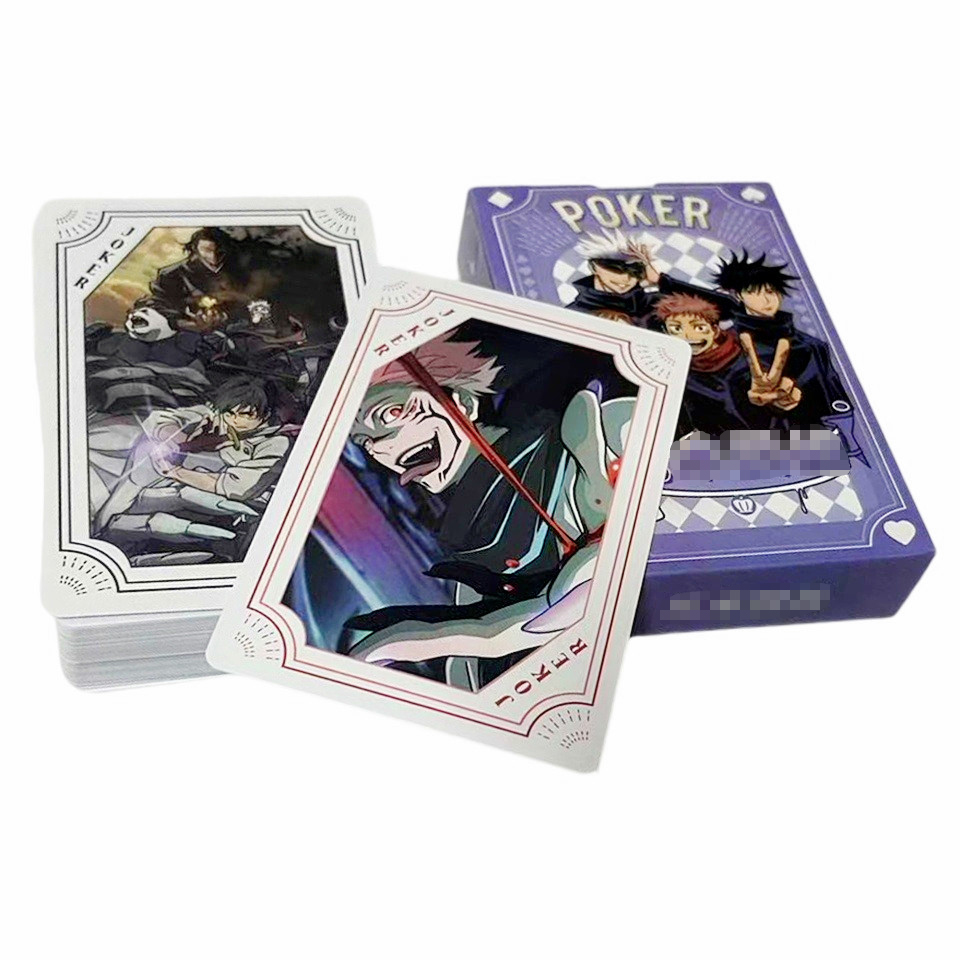 Board Game Jumanji - Jeu de cartes de poker Jujutsu