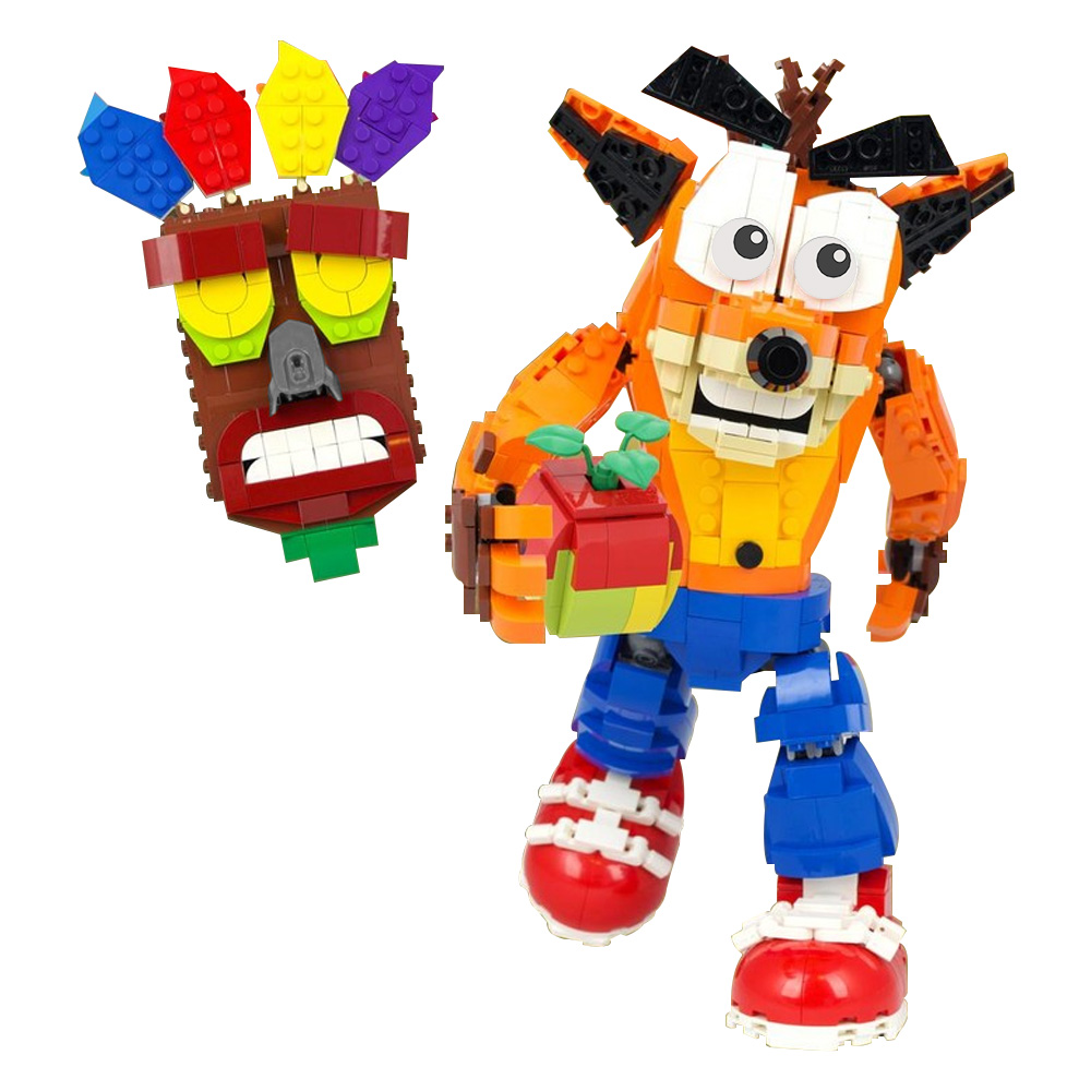 Board Game Jumanji - MOC Crash Bandicoot blocs de construction