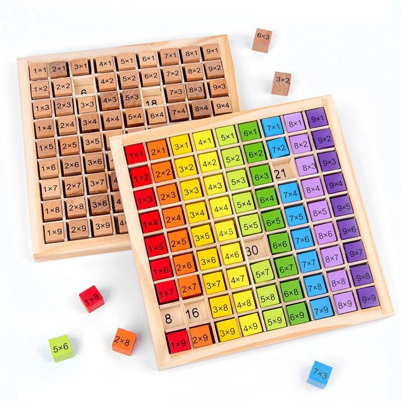 Board Game Simple - Jouets éducatifs Montessori pour enfants, jeu