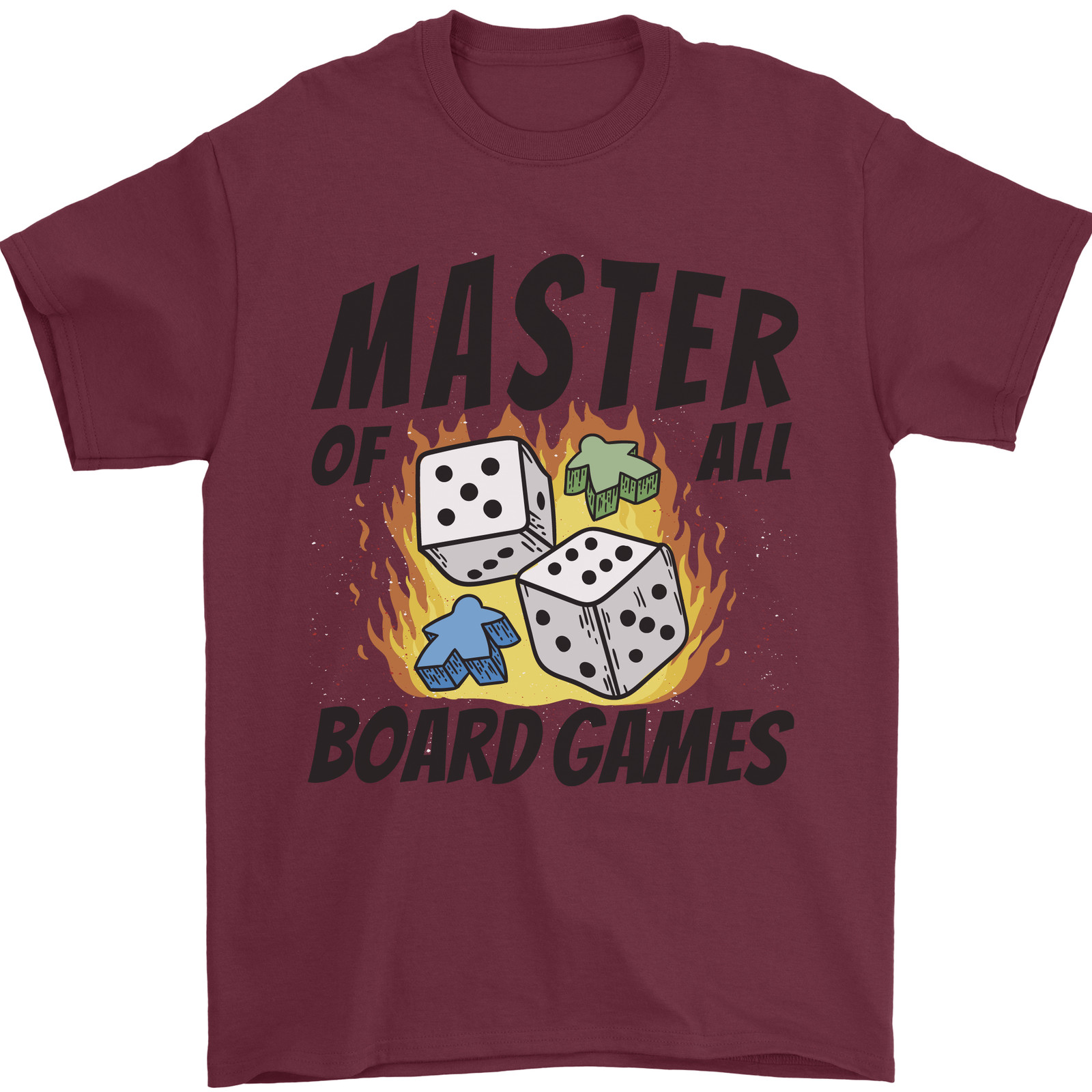 Board Game Print - T-shirt pour homme Master of All