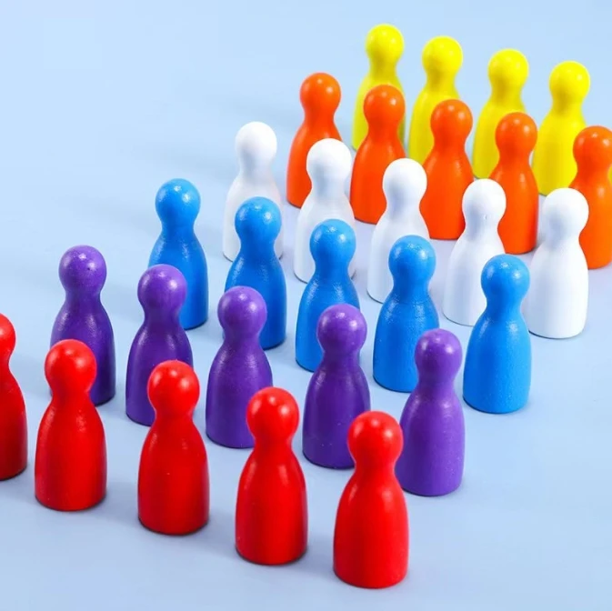 Marqueurs d'échecs en bois col - Board Game Loop avis et prix
