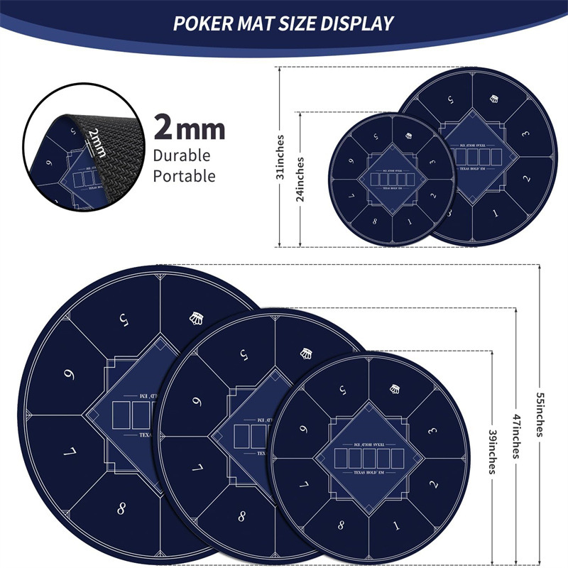 Nappe ronde en caoutchouc pour - Board Game Maker avis et prix