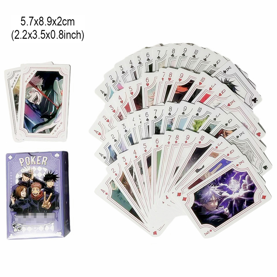 Jeu de cartes de poker Jujutsu - Board Game Jumanji avis et prix