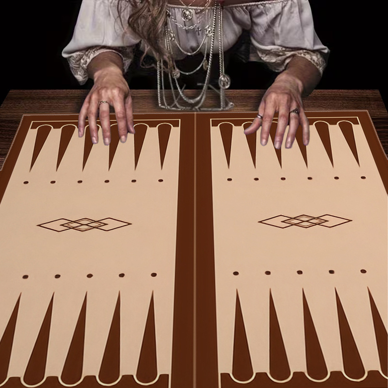 1 pièce Nappe de Tarot Marron  - Board Game Hotel avis et prix
