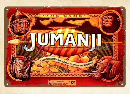 Plaque en métal pour jeu de so - Board Game Jumanji avis et prix