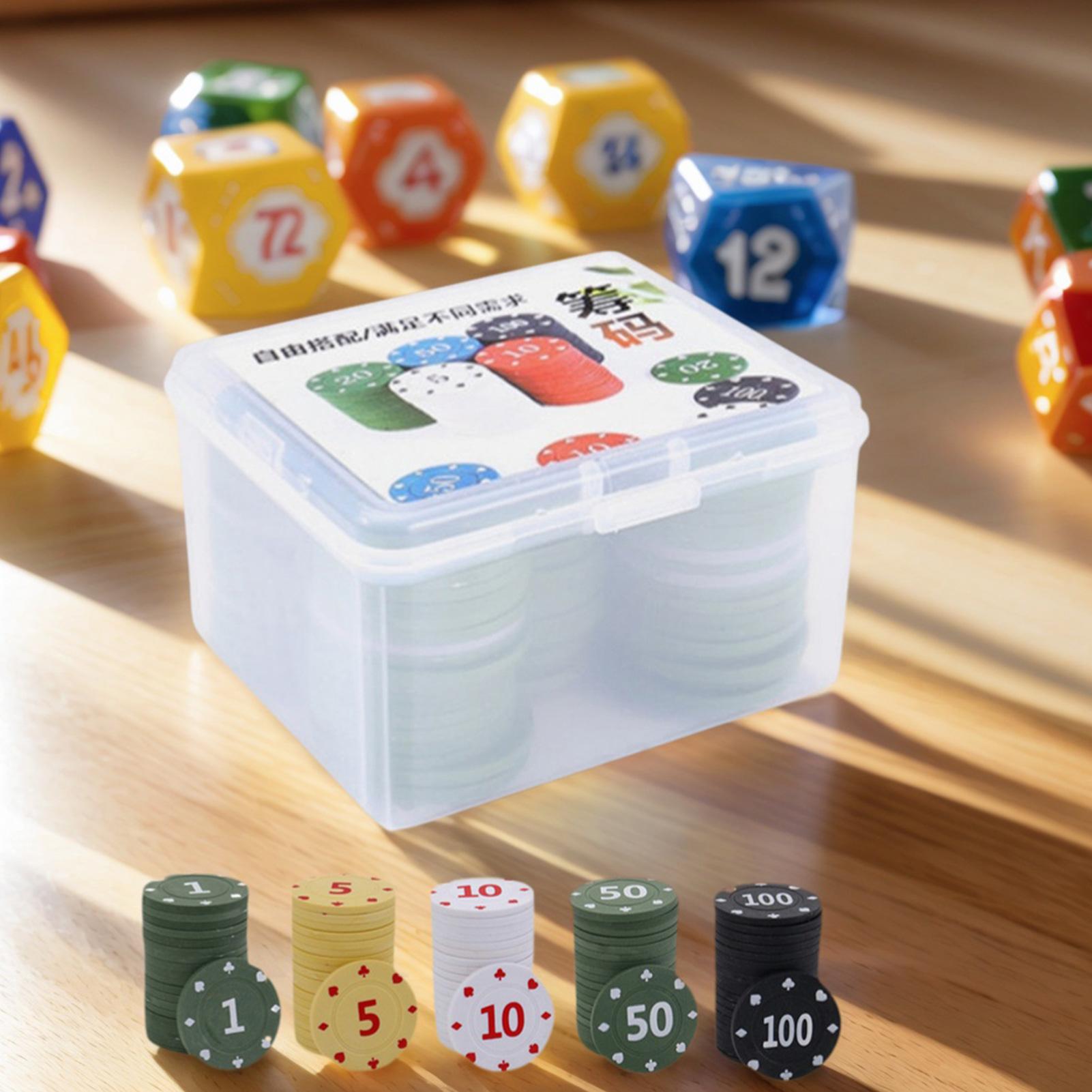 Jetons de Poker avec chiffres, - Board Game Hotel avis et prix