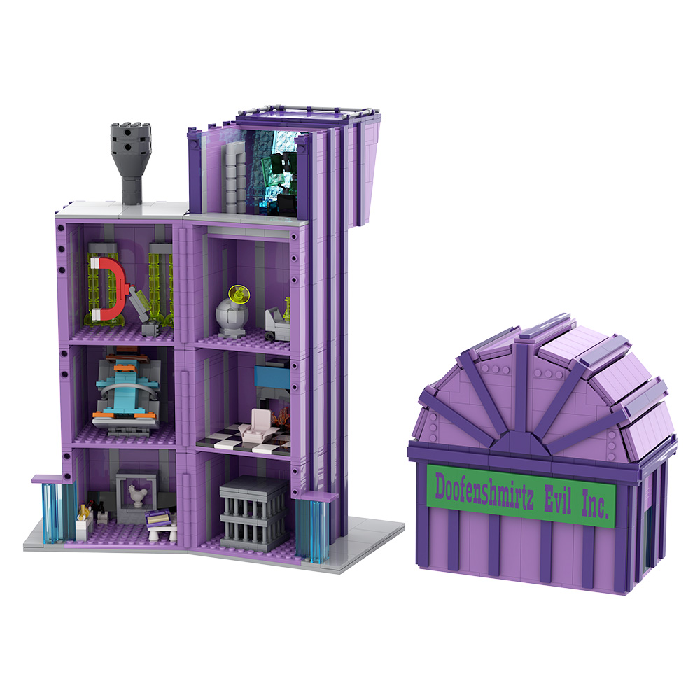Gobricks MOC Doofenshmirtz Evi - Board Game Jumanji avis et prix