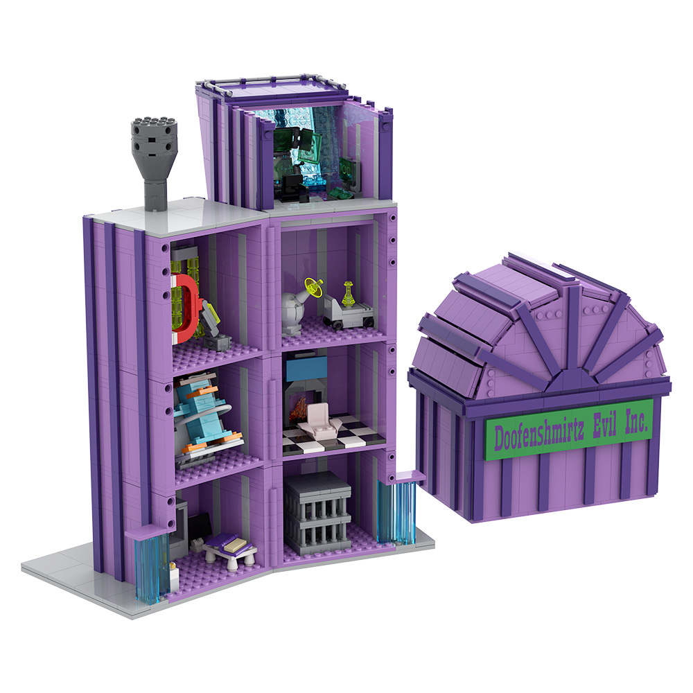 Gobricks MOC Doofenshmirtz Evi - Board Game Jumanji avis et prix