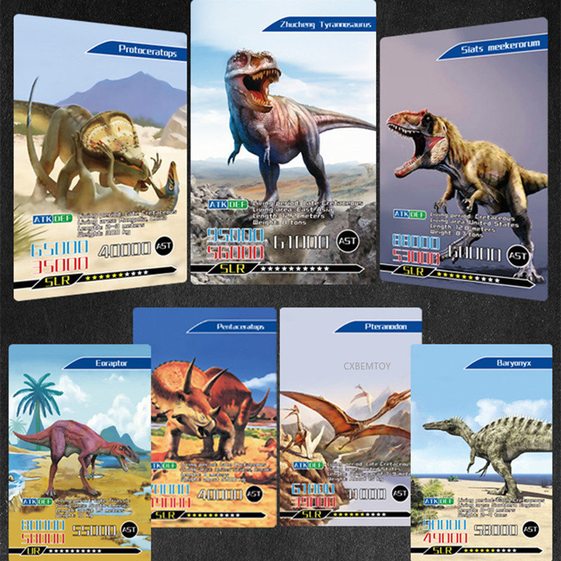Carte de combat dinosaure angl - Board Game Zoo avis et prix