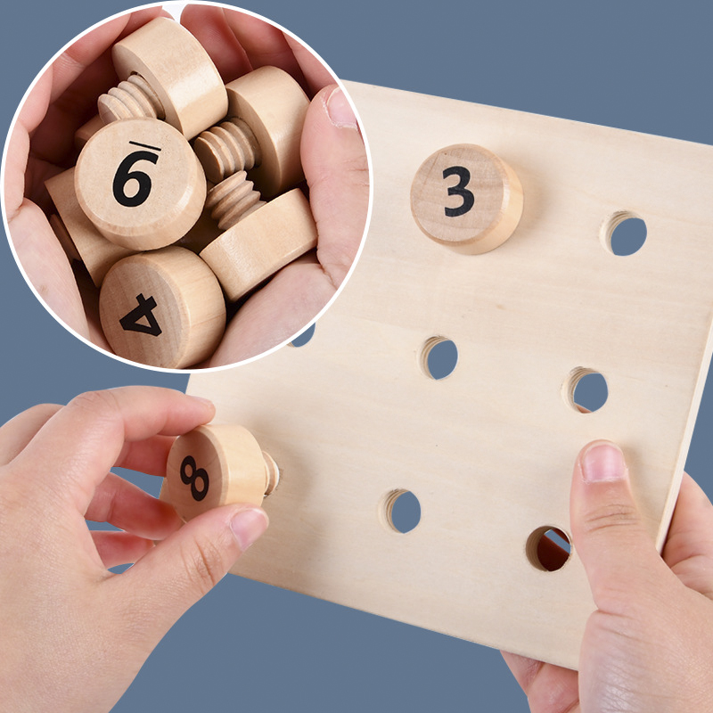 Jeu de Table Montessori en boi - Board Game Simple avis et prix