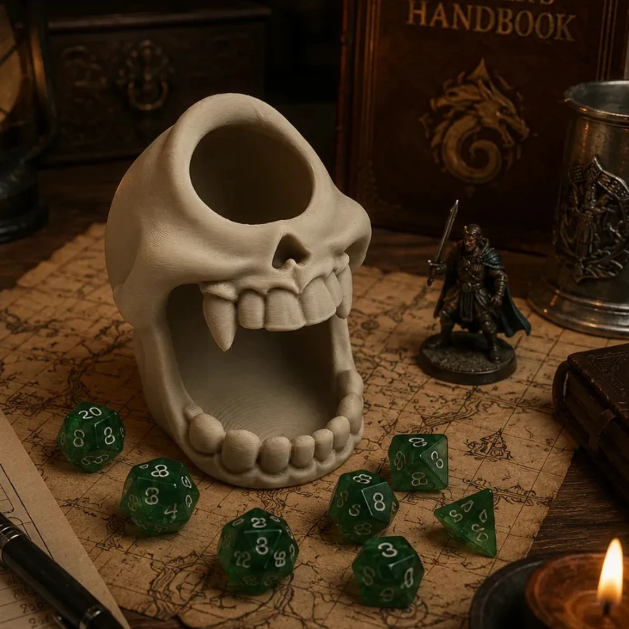 Tour à dés gothique imprimé en - Board Game Print avis et prix